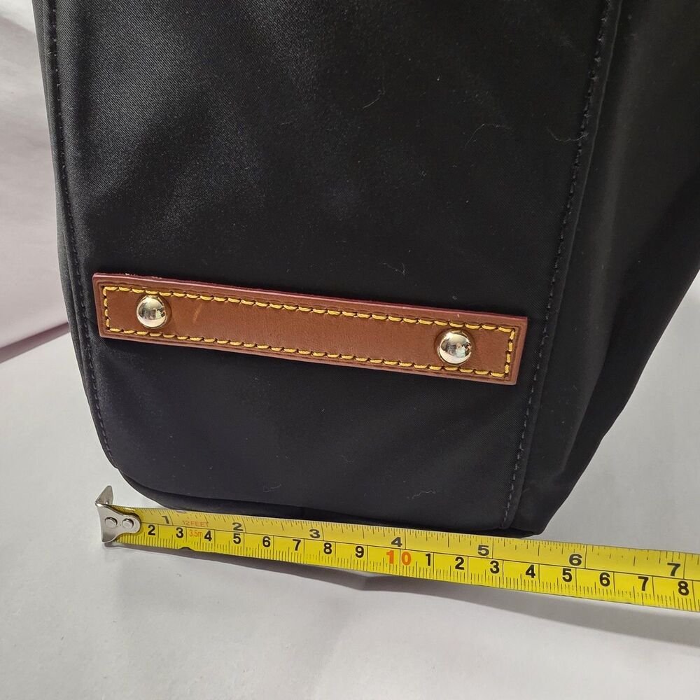 Dooney and Bourke Nylon Logo Lock Black w Dust Bag Never Used - Picture 7 of 16